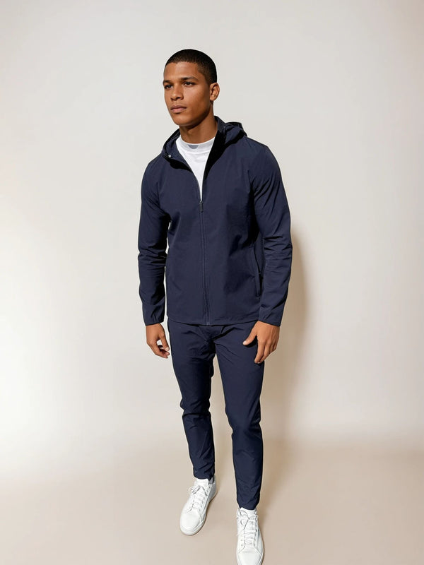 Tech Windbreaker - Navy