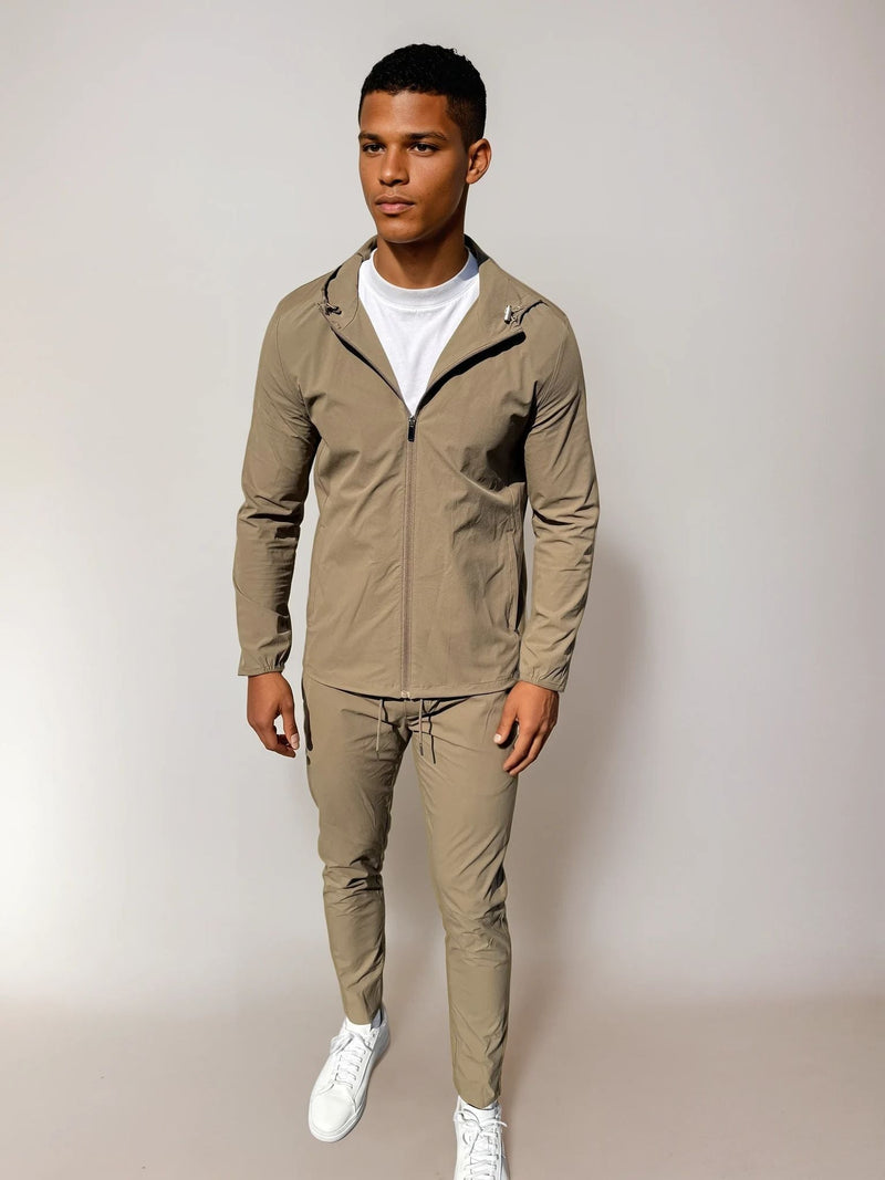 Tech Windbreaker - Mocca