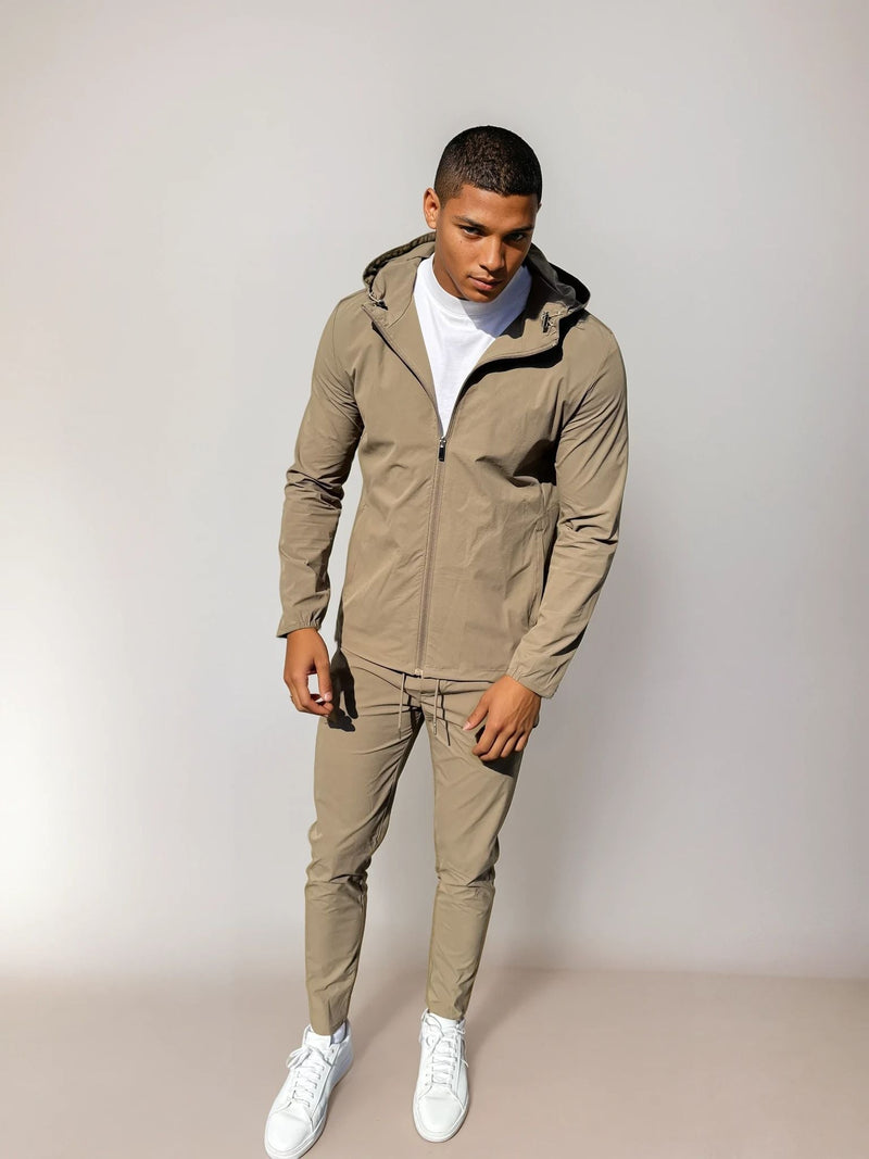Tech Windbreaker - Mocca