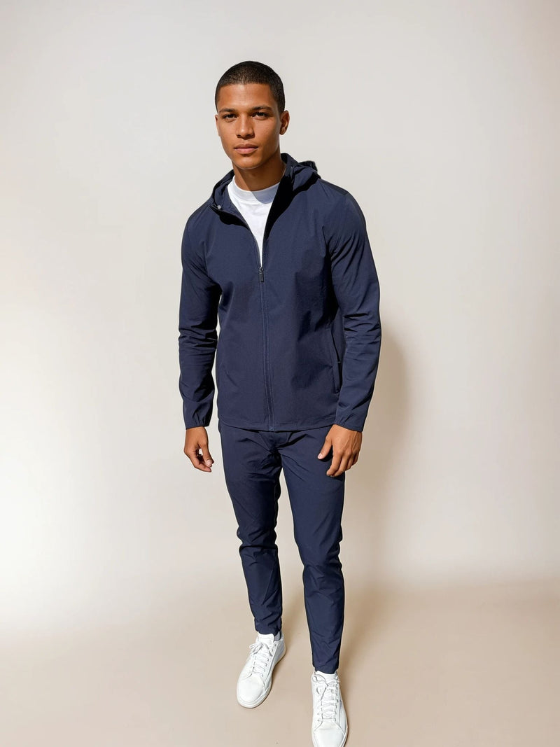 Tech Windbreaker - Navy
