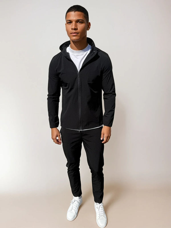 Tech Windbreaker - Black