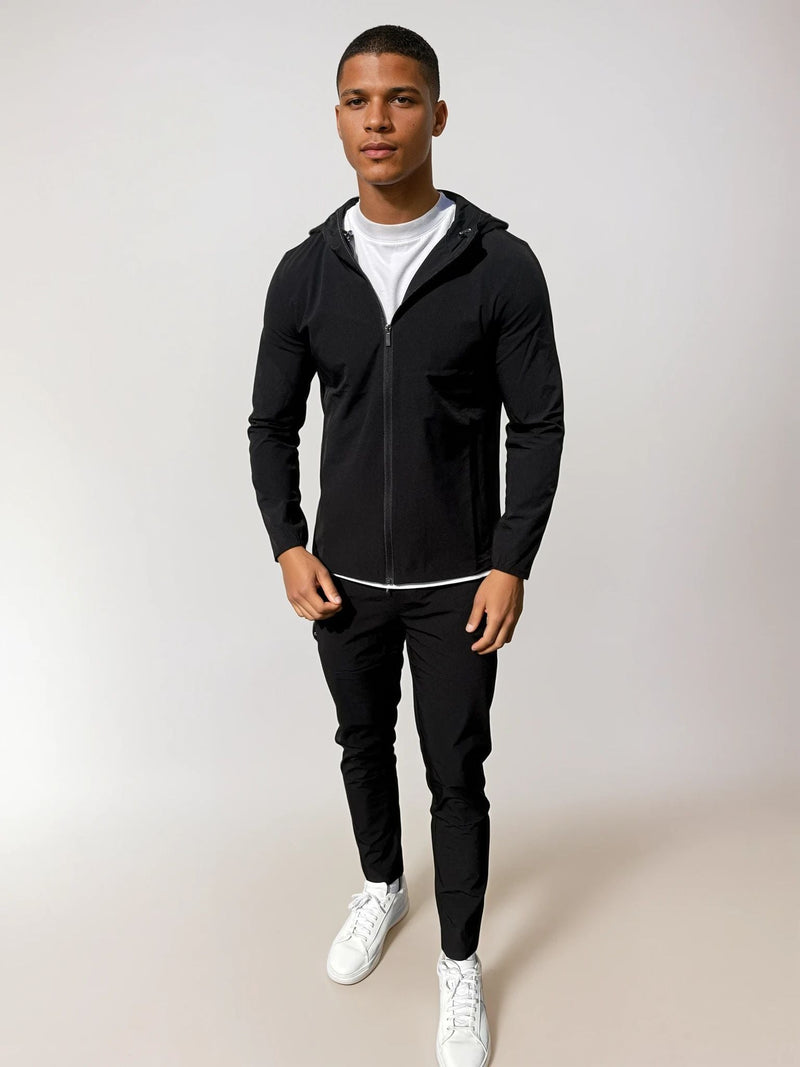 Tech Windbreaker - Black