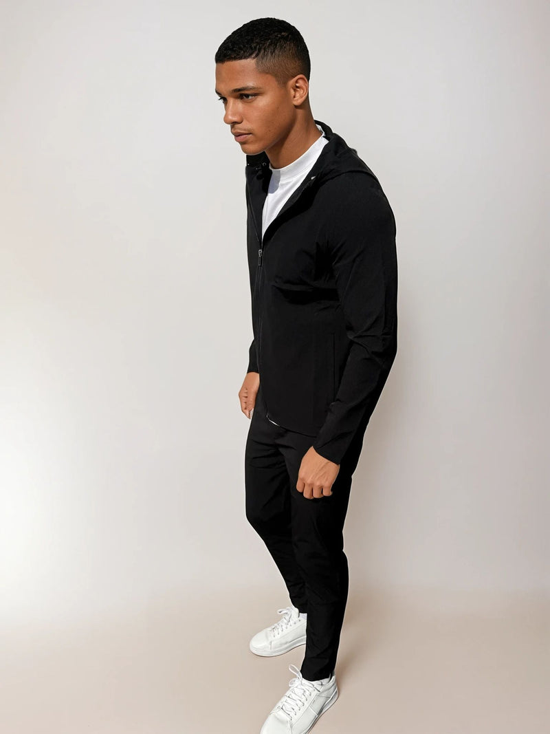 Tech Windbreaker - Black