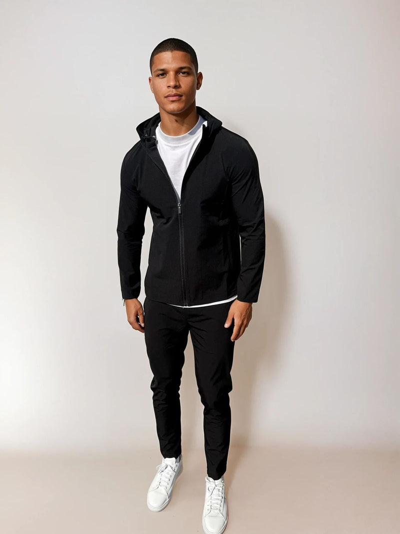 Tech Windbreaker - Black