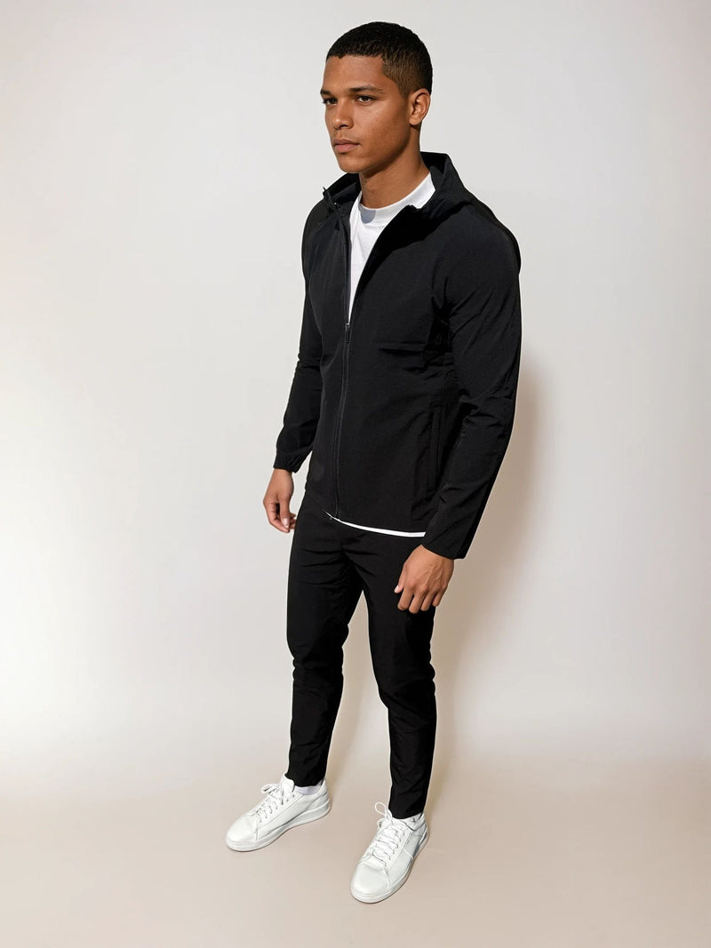 Tech Windbreaker - Black
