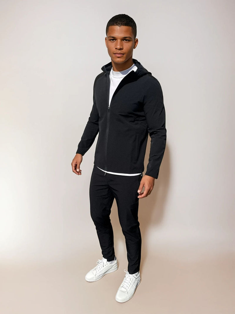 Tech Windbreaker - Black