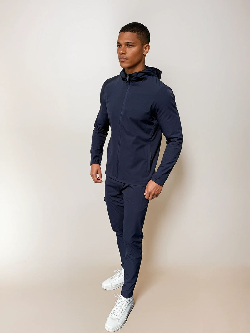 Tech Windbreaker - Navy