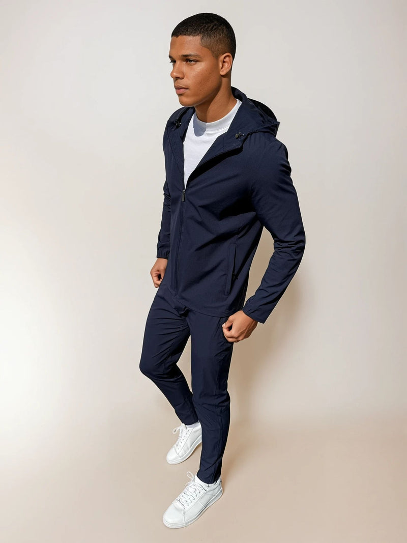 Tech Windbreaker - Navy