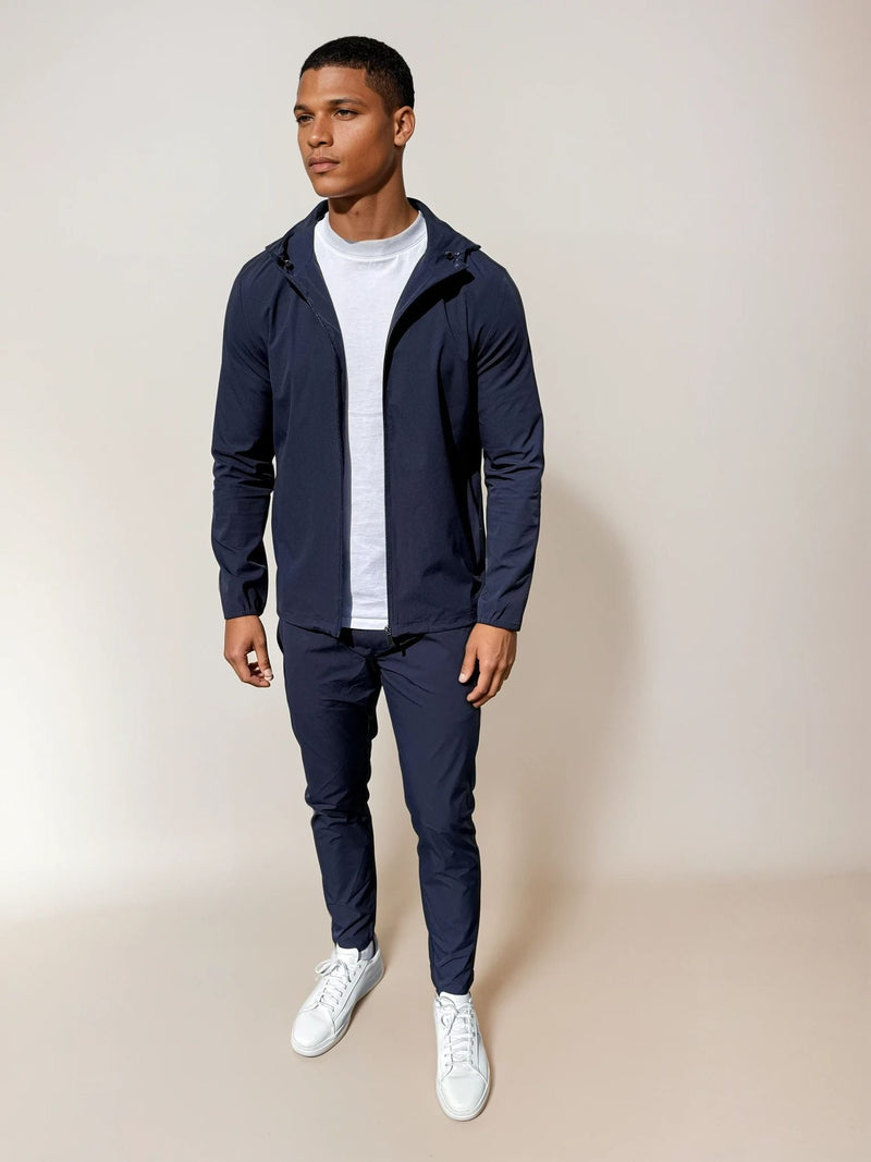 Tech Windbreaker - Navy