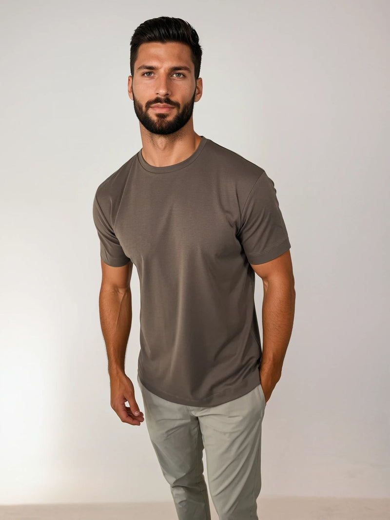 Essential Lux T-Shirt - Mocha