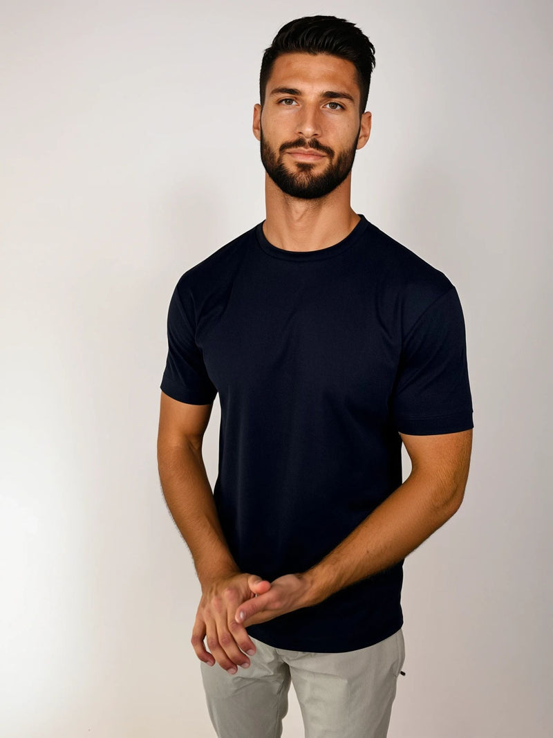 Essential Lux T-Shirt - Navy