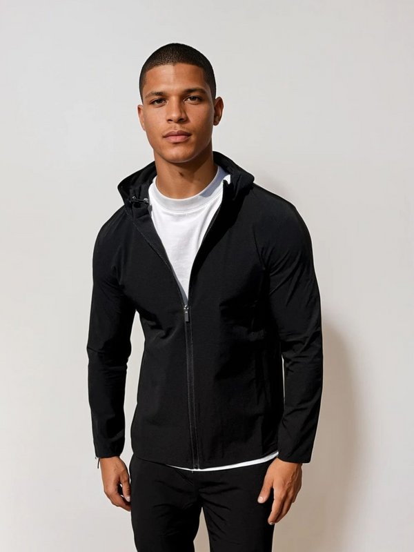 Tech Windbreaker - Black