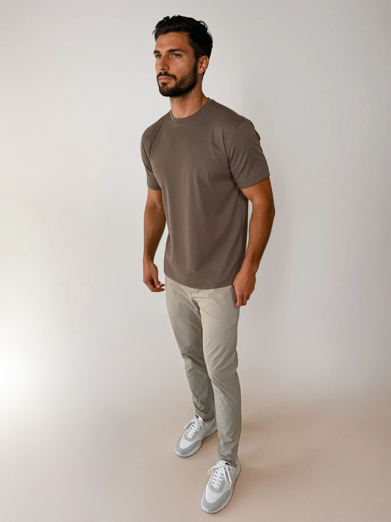 Essential Lux T-Shirt - Mocha