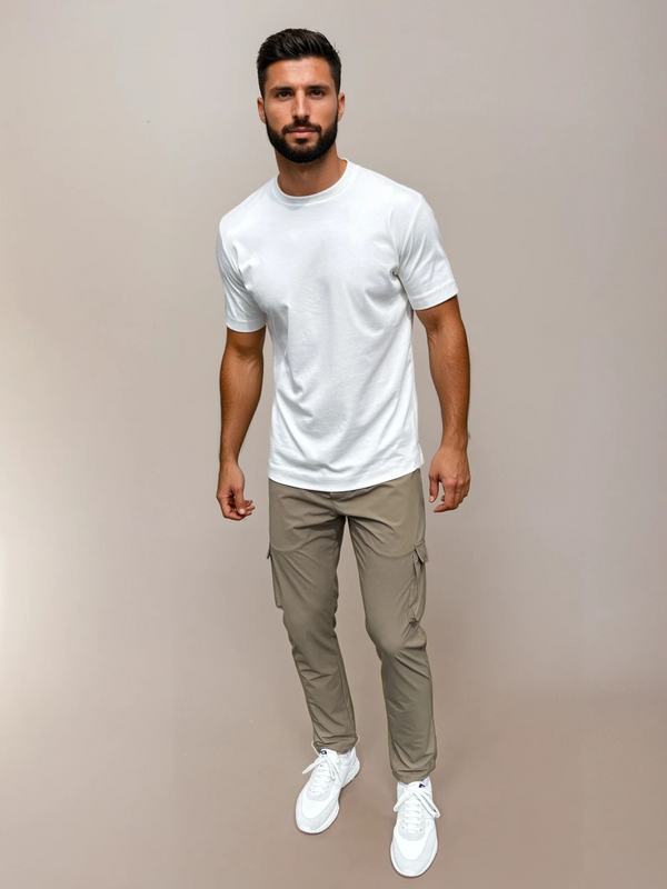 Cargo Tech Pants - Mocca