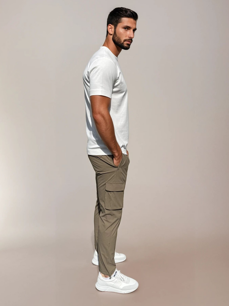 Cargo Tech Pants - Mocca