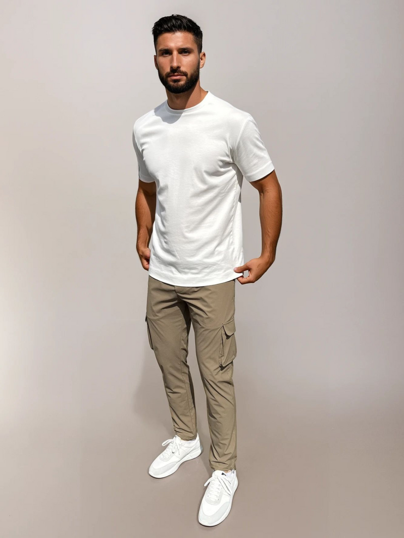 Cargo Tech Pants - Mocca